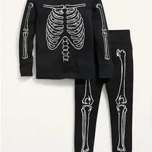 Skeleton Pajama Set for Toddler and Baby